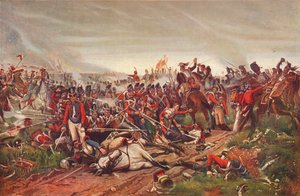 Fransız süvarileri, Waterloo Savaşı