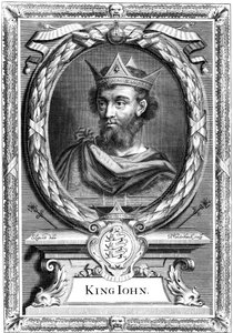 İngiltere Kralı John, c17. yüzyıl.