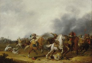 Bir süvari çatışması, 1634
