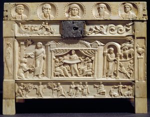 Paleochretian Art: Alt kabartmalarda Eski ve Yeni Ahit