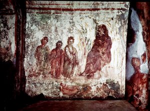 Paleochretian sanatı (antik Roma dönemi): Musa, Firavun