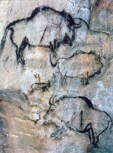 Yaralı Bizon, Magdalenian (mağara resmi)