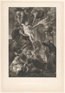 De kruisafneming Haçın İnişi (nesne üzerindeki başlık) by Paolo Toschi