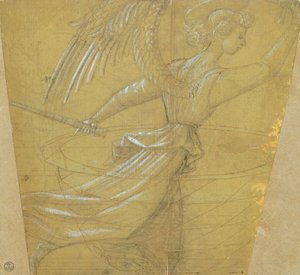 Melek ile kadeh çalışması by Paolo Uccello