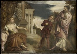 Erdem ve Tutku arasındaki seçim by Paolo Veronese (follower of)