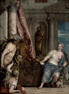 Hermes, Herse ve Aglauros, c.1576-84 by Paolo Veronese
