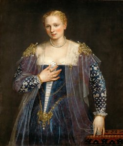 Venedikli bir kadının portresi La Bella Nani, c. 1560.
