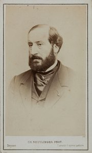 Emile Augier 1820-1889'un Portresi.