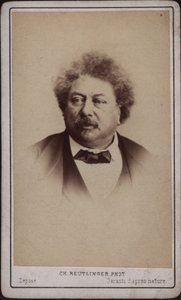 Yazar Alexandre Dumas babası 1802-1870, c. 1868.