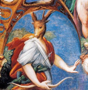 Parmigianino (1503-1540) olarak bilinen Francesco Mazzola tarafından 1524 dolaylarında Diana ve Actaeon Efsanesi