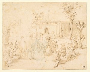 rustik sahne by Parmigianino