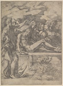 Mezar, yaklaşık 1527-30. by Parmigianino