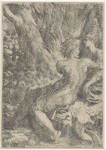Çift sevmek by Parmigianino