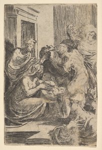 Doğuş, 16. yüzyılın başlarında. by Parmigianino