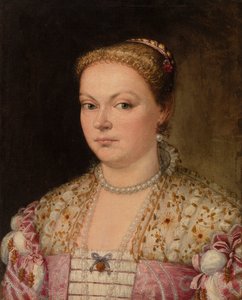 Bir Bayan Portresi by Parrasio Micheli, Veronese (Paolo Caliari)