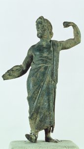 Shami figürü, muhtemelen Zeus veya Poseidon, İran (bronz) Nehavand (Laodikeia olarak bilinir) kentindeki yıkık tapınaktan kurtarıldı