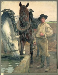 Su Yalısındaki Atlar, 1884