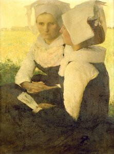 Bilinmeyen resim by Pascal Adolphe Jean Dagnan Bouveret