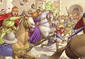 Akitanya vatandaşları Kral Henry