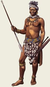 Zulu savaşçısı