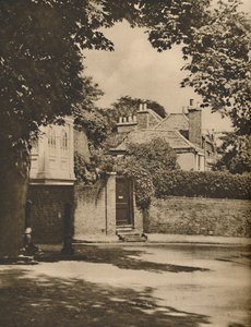 Dolambaçlı Bir Highgate Yolunda Güneş Işığı ve Gölge, c1935.