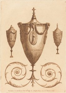 Biri Süslü Üç Klasik Vazo by Patrick Begbie