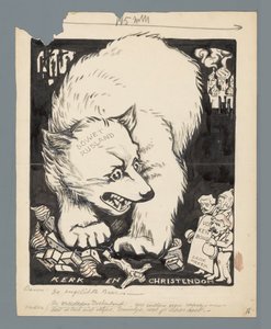 Rus ayısı kiliseleri yıktı The Unlicked Bear (nesne üzerindeki başlık) by Patricq Kroon