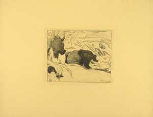 Çamaşırcılar by Paul Gauguin