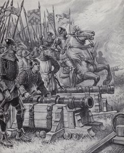Savaşta barutun erken kullanımı by Paul (after) Hardy