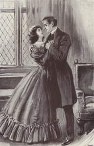 Anthony Trollope (lito) tarafından Barchester Towers için çizim by Paul (after) Hardy