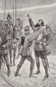 Charles Reade (lito) tarafından Manastır ve Ocak için İllüstrasyon by Paul (after) Hardy