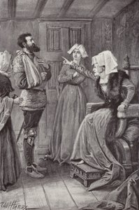 Charles Reade (lito) tarafından Manastır ve Ocak için İllüstrasyon by Paul (after) Hardy