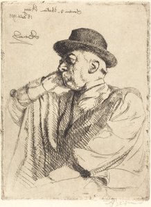 Edmond Pigalle, 1908. by Paul Albert Besnard