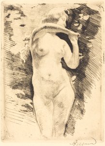 Havva, 1886. by Paul Albert Besnard