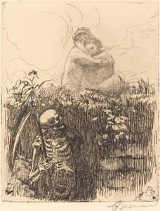 Gözetlemede, 1900. by Paul Albert Besnard