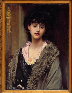 Parisina. Paul Baudry'nin (1828-1885) tablosu