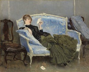 Mektup, 1880. by Paul Cesar Helleu