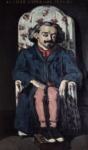 Achille Emperaire (1829-98) 1868 dolayları (tuval üzerine yağlı boya) by Paul Cézanne