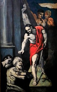 Arafta İsa by Paul Cézanne