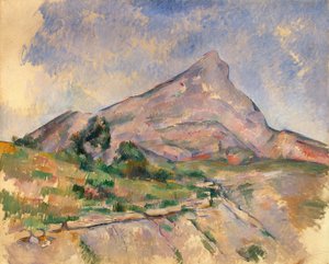 Sainte-Victoire Dağı by Paul Cézanne