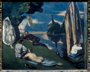 Pastoral veya İdil by Paul Cézanne