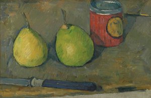 Armut ve bıçak by Paul Cézanne