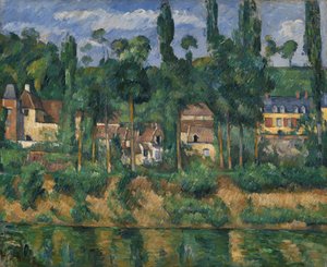 Chateau de Medan, 1880 dolayları (tuval üzerine yağlı boya) by Paul Cézanne