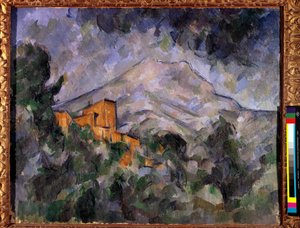 Kutsal Dağ Zaferi ve Kara Kale Tablosu Paul Cezanne (1839-1906) 1904-1906 Tokyo, Bridgestone Müzesi by Paul Cézanne
