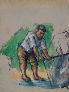 kuyu delici by Paul Cézanne