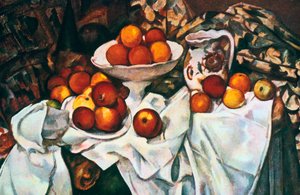 Elmalar ve Portakallar, 1895-1900 by Paul Cézanne