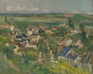 Auvers, Panoramik Görünüm, 187375. by Paul Cézanne