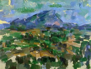 Sainte-Victoire Dağı by Paul Cézanne