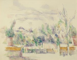 Jardin des Lauves Terası by Paul Cézanne