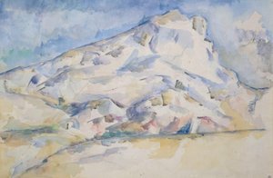 Sainte Victoire Dağı by Paul Cézanne